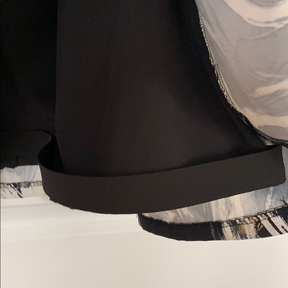 Aqua chic skater foil printed dress. NWT - Picture 3 of 5